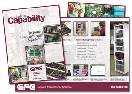 Print Brochure Design for EFE by Dynamic Digital Advertising