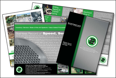 Corporate Brochure Design for Sandmeyer Steel Company by Dynamic Digital Advertising