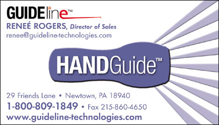 Business Card Design for Guideline HandGuide by Dynamic Digital Advertising
