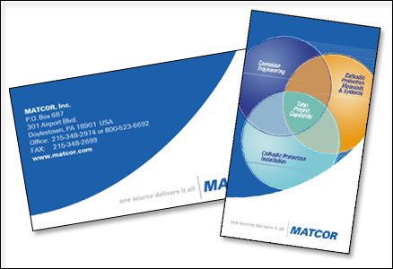 Professional Business Card Design for  Matcor by Dynamic Digital Advertising