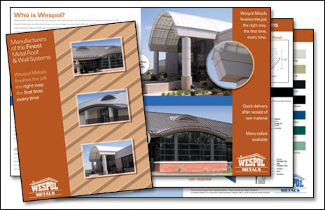 Print Brochure Design for Wespol Metals by Dynamic Digital Advertising