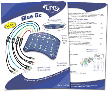 sales sheet for LPB