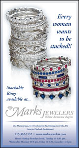 trade ad design for Marks Jewelers