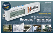 recording thermometer