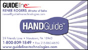 Business Card Design for Guideline HandGuide
