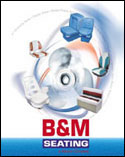 24-page Catalog Design for Marine Seat Manufacturer B&M