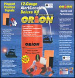 Package Design for Orion Signal Flares. 