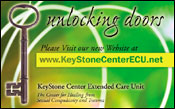 Post Card design for KeyStone Center