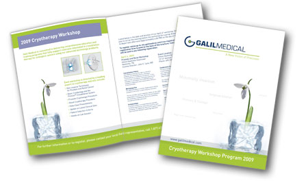 Trifold  Brochure Design for Galil Medical's Q4 Workshop by  Dynamic Digital Advertising