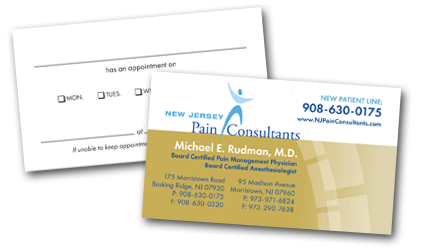 Business Card Design for NJPC by Dynamic Digital Advertising